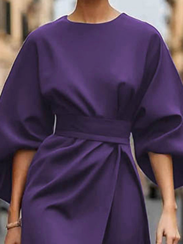 Élise™ | Pleated Midi Dress
