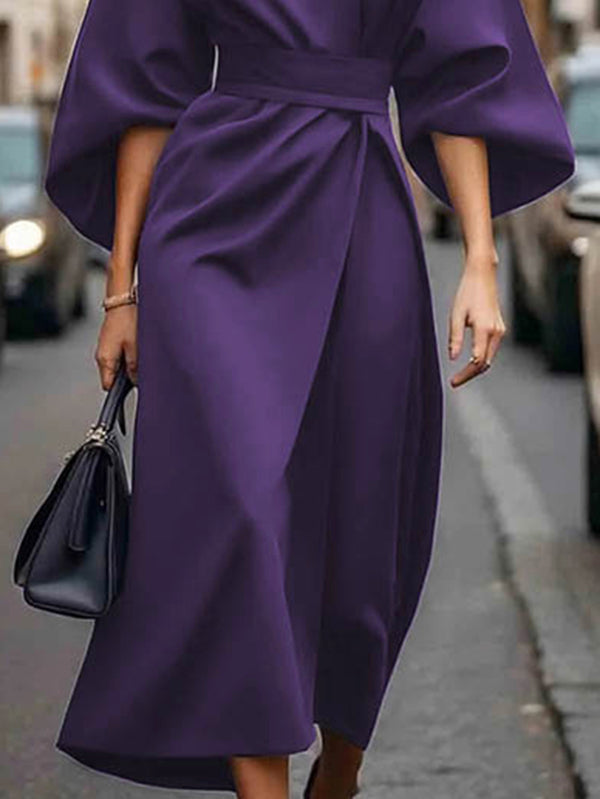 Élise™ | Pleated Midi Dress
