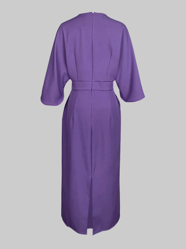 Élise™ | Pleated Midi Dress