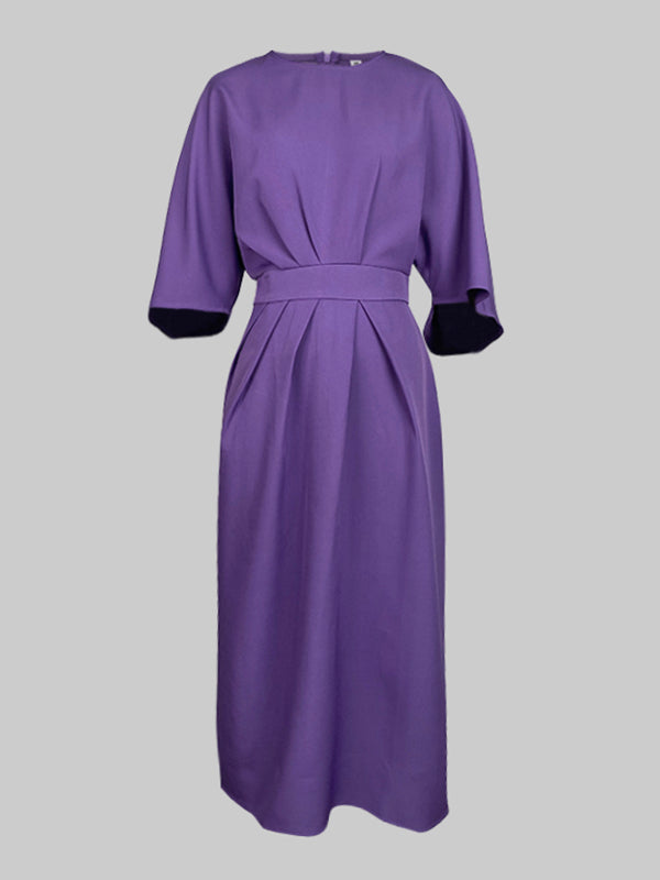Élise™ | Pleated Midi Dress