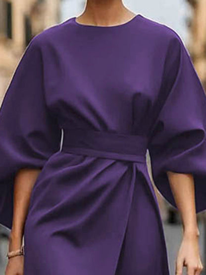 Élise™ | Pleated Midi Dress