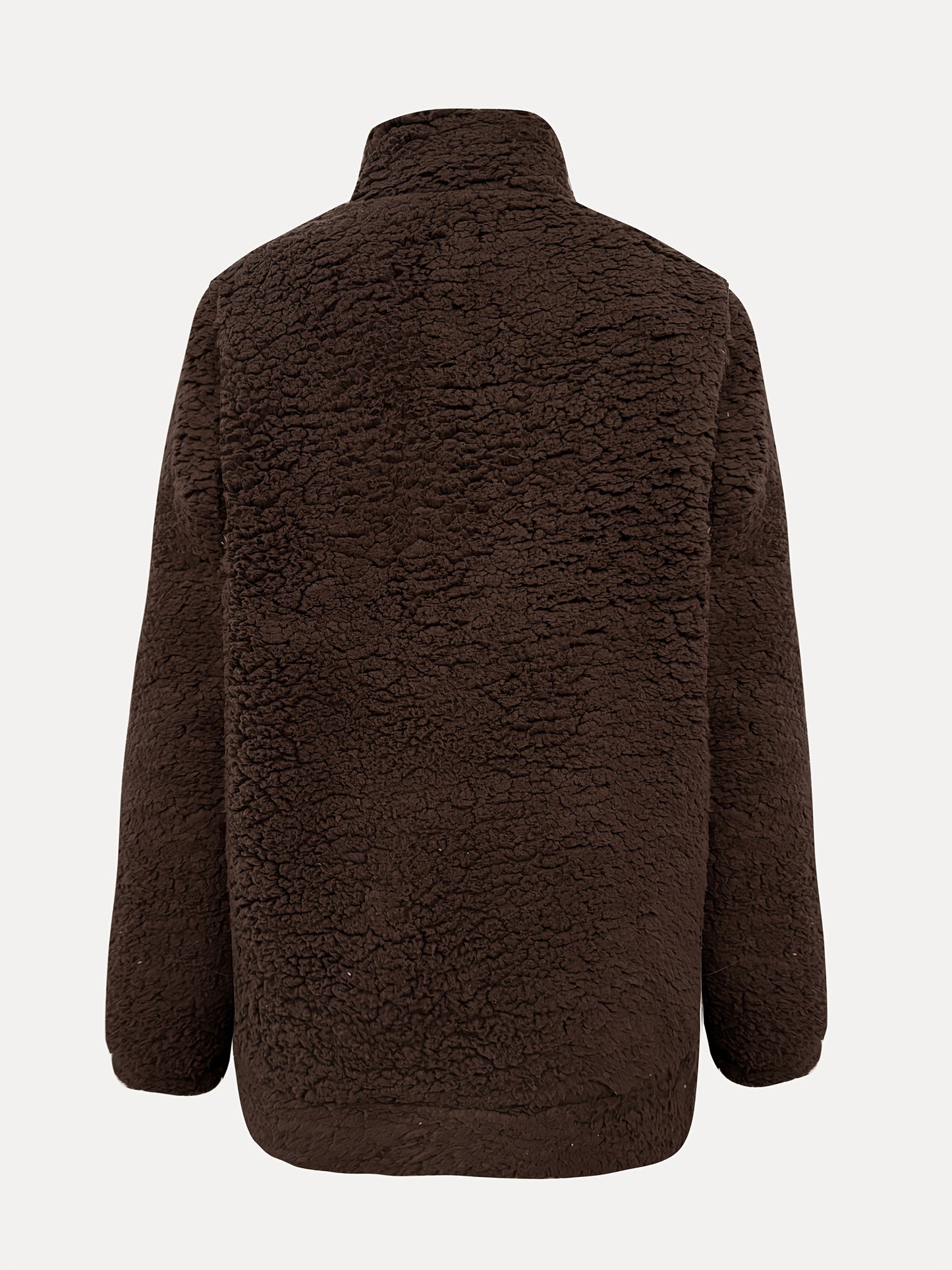 Emma™ | Cozy Teddy Half-Zip Sweater